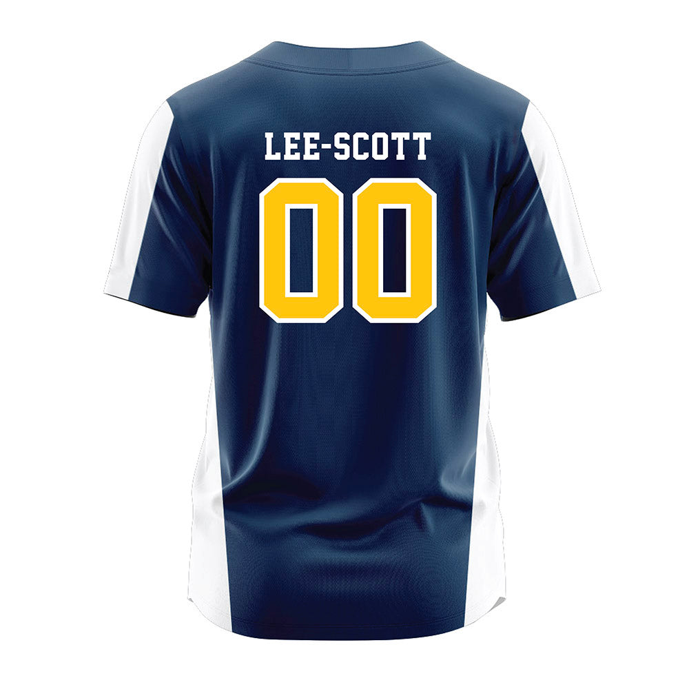 Coppin State - NCAA Softball : Brooklyn Lee-Scott - Navy Jersey-1