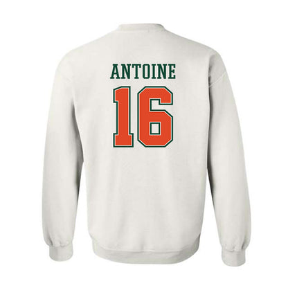 Miami - NCAA Football : Jaboree Antoine - Crewneck Sweatshirt-1