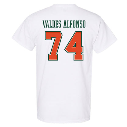 Miami - NCAA Football : Yerovi Valdes Alfonso - T-Shirt-1