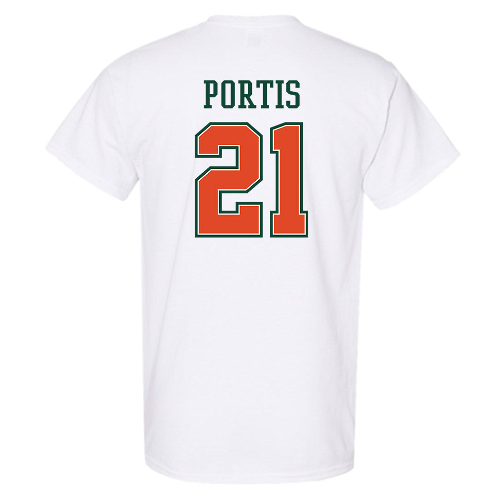 Miami - NCAA Football : Camdin Portis - T-Shirt-1