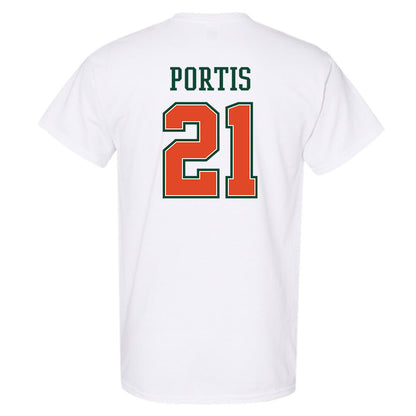 Miami - NCAA Football : Camdin Portis - T-Shirt-1