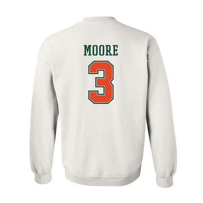 Miami - NCAA Football : Joshua Moore - Crewneck Sweatshirt-1