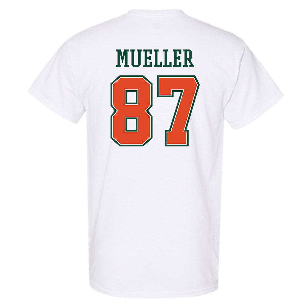 Miami - NCAA Football : Gavin Mueller - T-Shirt-1