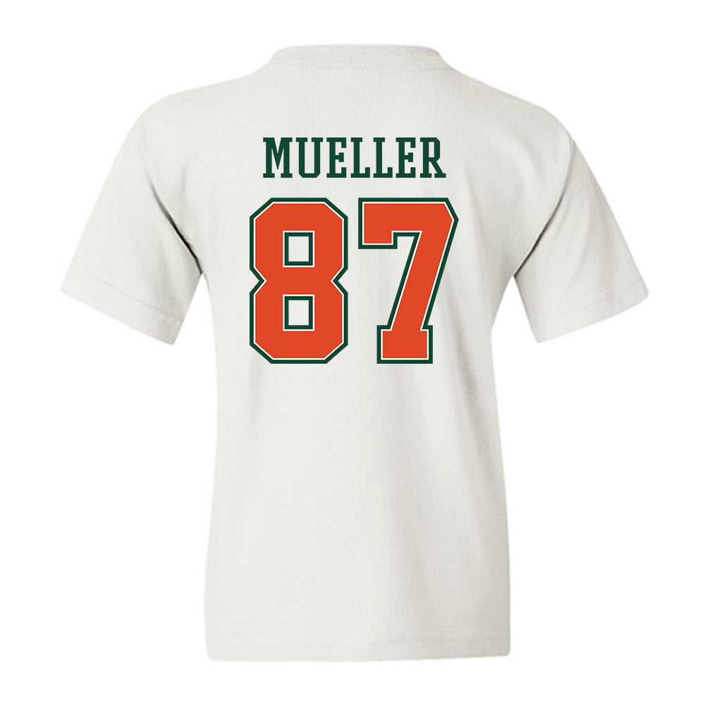 Miami - NCAA Football : Gavin Mueller - Youth T-Shirt-1