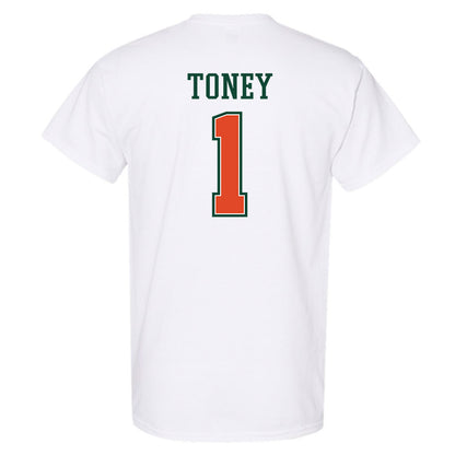 Miami - NCAA Football : Malachi Toney - T-Shirt-1
