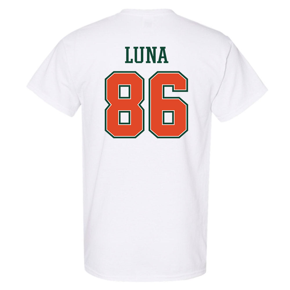Miami - NCAA Football : Kolby Luna - T-Shirt-1