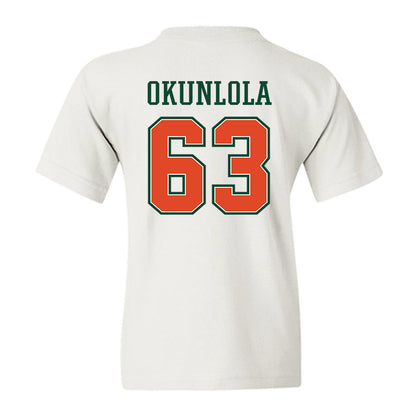 Miami - NCAA Football : Samson Okunlola - Youth T-Shirt-1