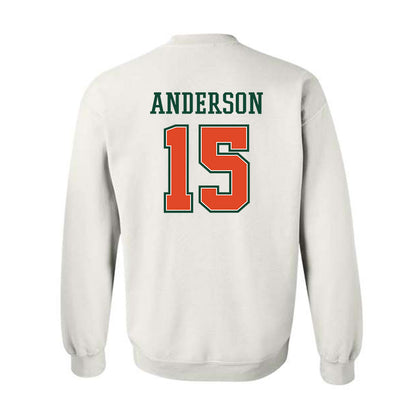 Miami - NCAA Football : Judd Anderson - Crewneck Sweatshirt-1