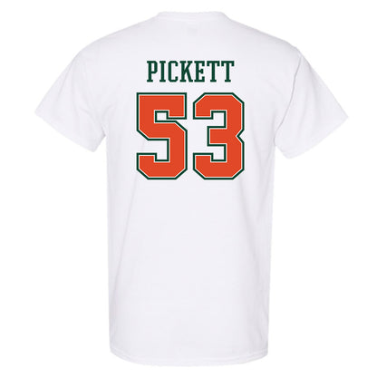 Miami - NCAA Football : Canon Pickett - T-Shirt-1