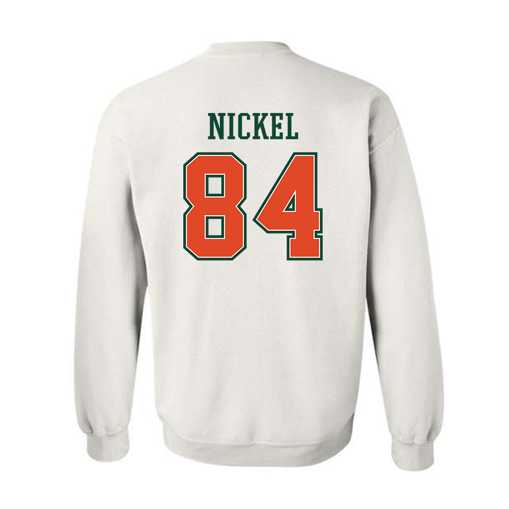 Miami - NCAA Football : Jack Nickel - Crewneck Sweatshirt-1