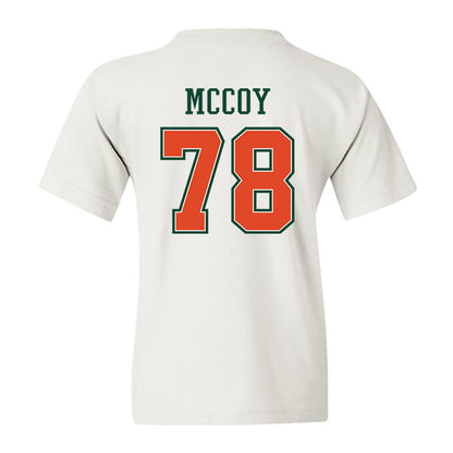 Miami - NCAA Football : Matthew McCoy - Youth T-Shirt-1