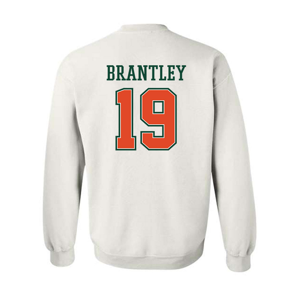 Miami - NCAA Football : Charles "Chuck" Brantley - Crewneck Sweatshirt-1