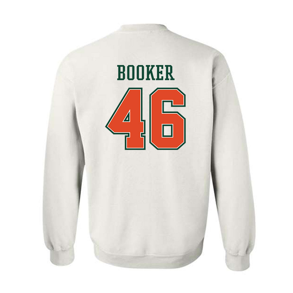 Miami - NCAA Football : Adam Booker - Crewneck Sweatshirt-1