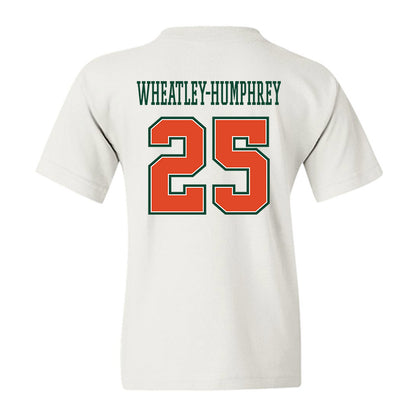 Miami - NCAA Football : Chris Wheatley-Humphrey - Youth T-Shirt-1