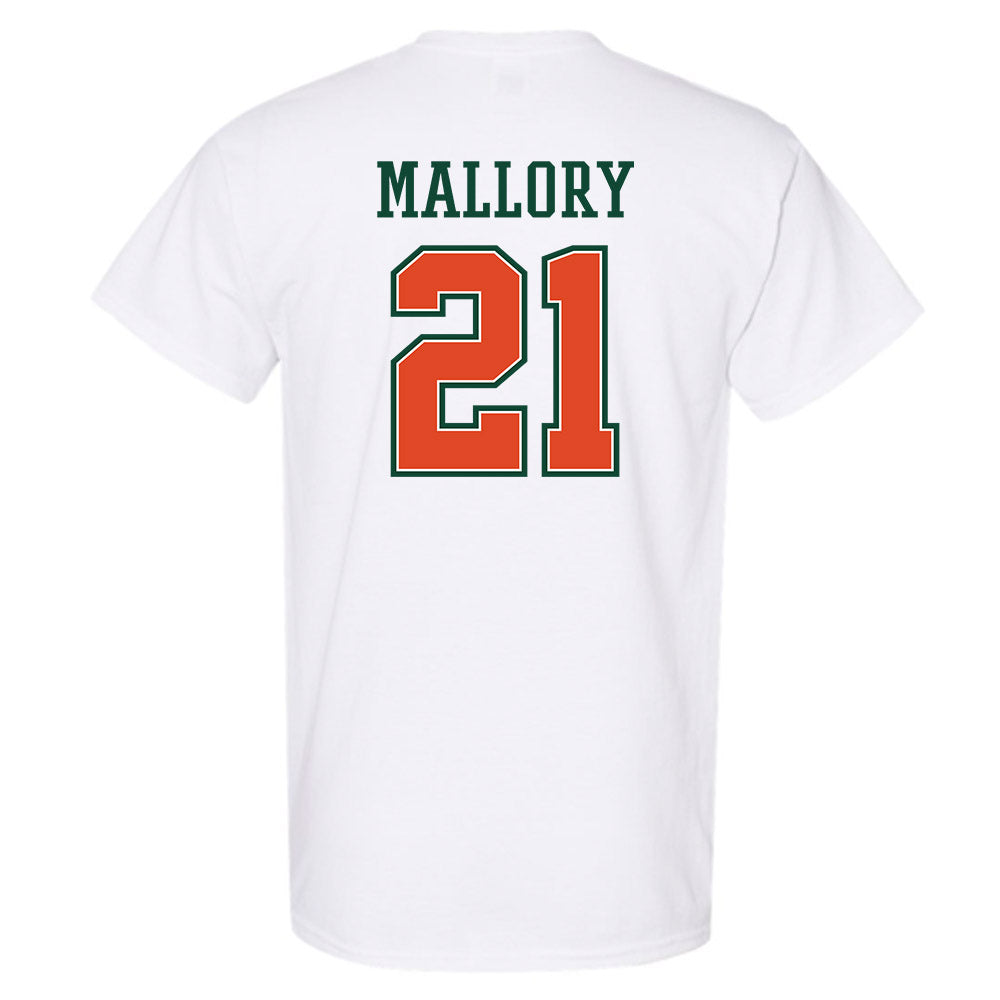 Miami - NCAA Football : Javian Mallory - T-Shirt-1