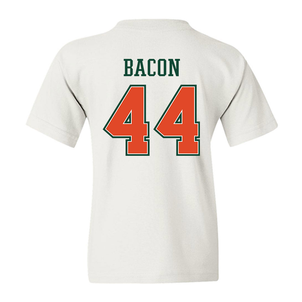 Miami - NCAA Football : Tyson Bacon - Youth T-Shirt-1