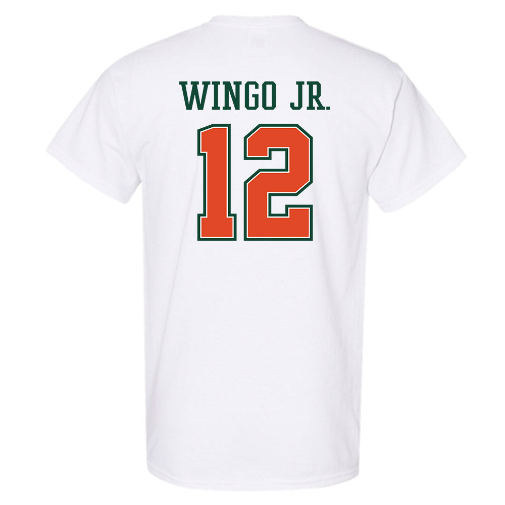 Miami - NCAA Football : Somourian Wingo Jr. - T-Shirt-1