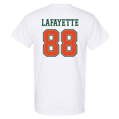 Miami - NCAA Football : DeAnthony Lafayette - T-Shirt-1