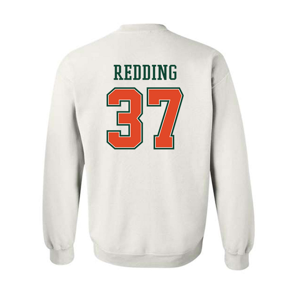 Miami - NCAA Football : Cortez Redding - Crewneck Sweatshirt-1