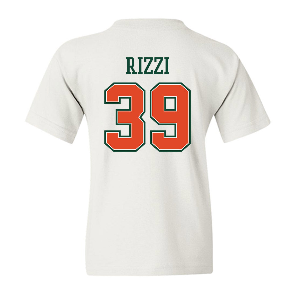 Miami - NCAA Football : Casey Rizzi - Youth T-Shirt-1