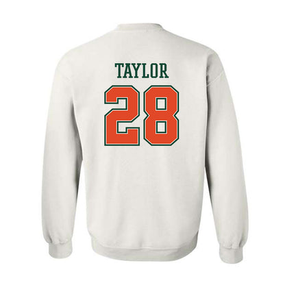 Miami - NCAA Football : Isaiah Taylor - Crewneck Sweatshirt-1