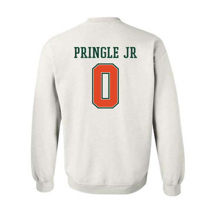 Miami - NCAA Football : Girard Pringle Jr - Crewneck Sweatshirt-1