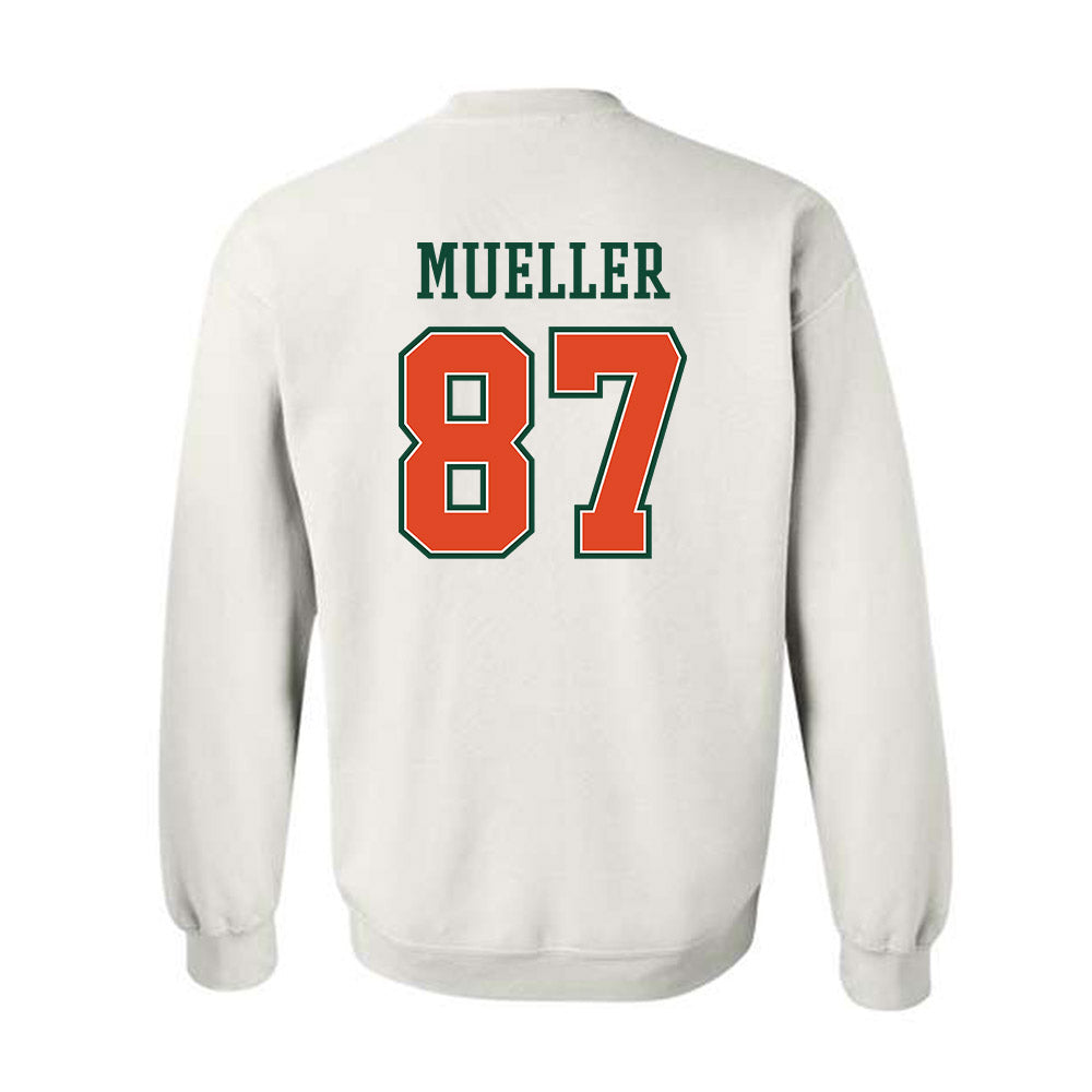 Miami - NCAA Football : Gavin Mueller - Crewneck Sweatshirt-1
