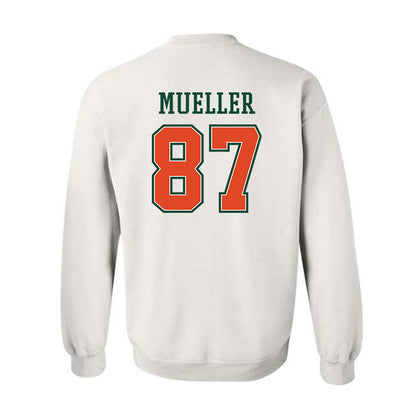 Miami - NCAA Football : Gavin Mueller - Crewneck Sweatshirt-1