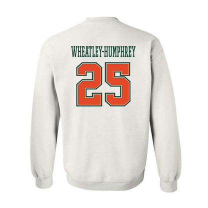 Miami - NCAA Football : Chris Wheatley-Humphrey - Crewneck Sweatshirt-1