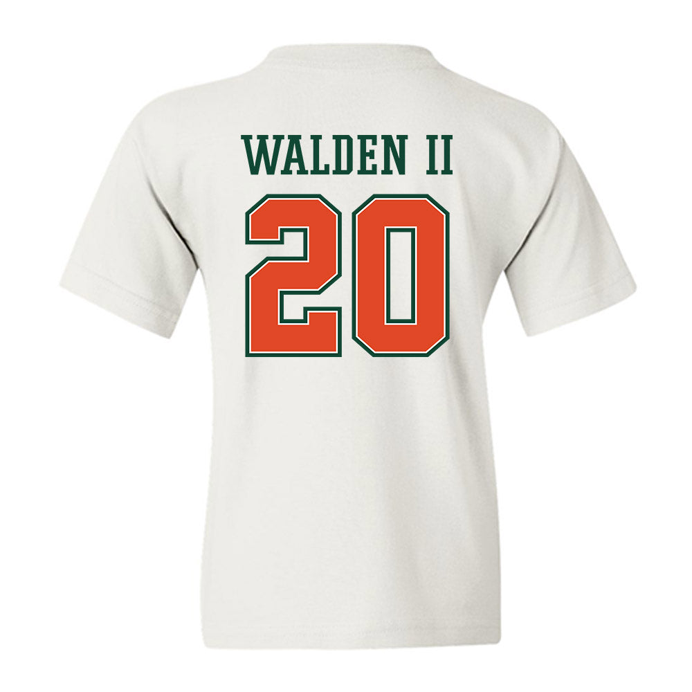 Miami - NCAA Football : Terrell Walden II - Youth T-Shirt-1