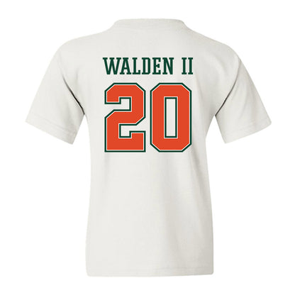 Miami - NCAA Football : Terrell Walden II - Youth T-Shirt-1