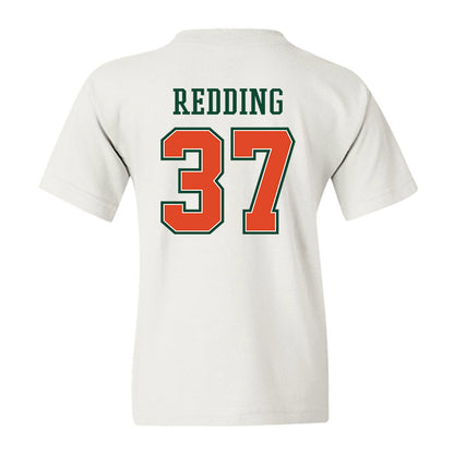 Miami - NCAA Football : Cortez Redding - Youth T-Shirt-1