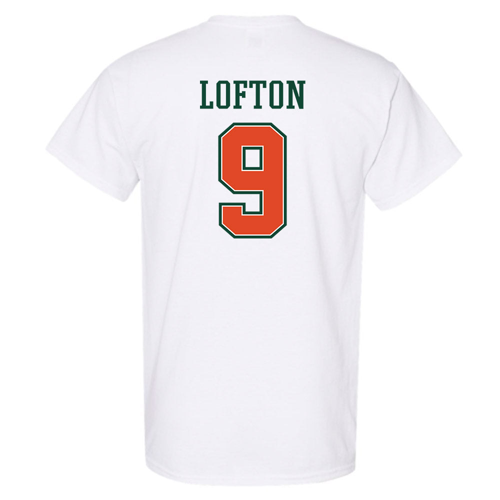 Miami - NCAA Football : Elija Lofton - T-Shirt-1