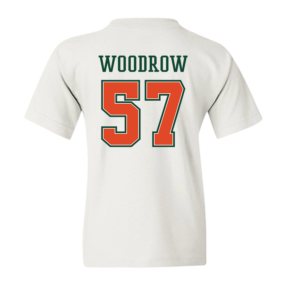 Miami - NCAA Football : Rhys Woodrow - Youth T-Shirt-1
