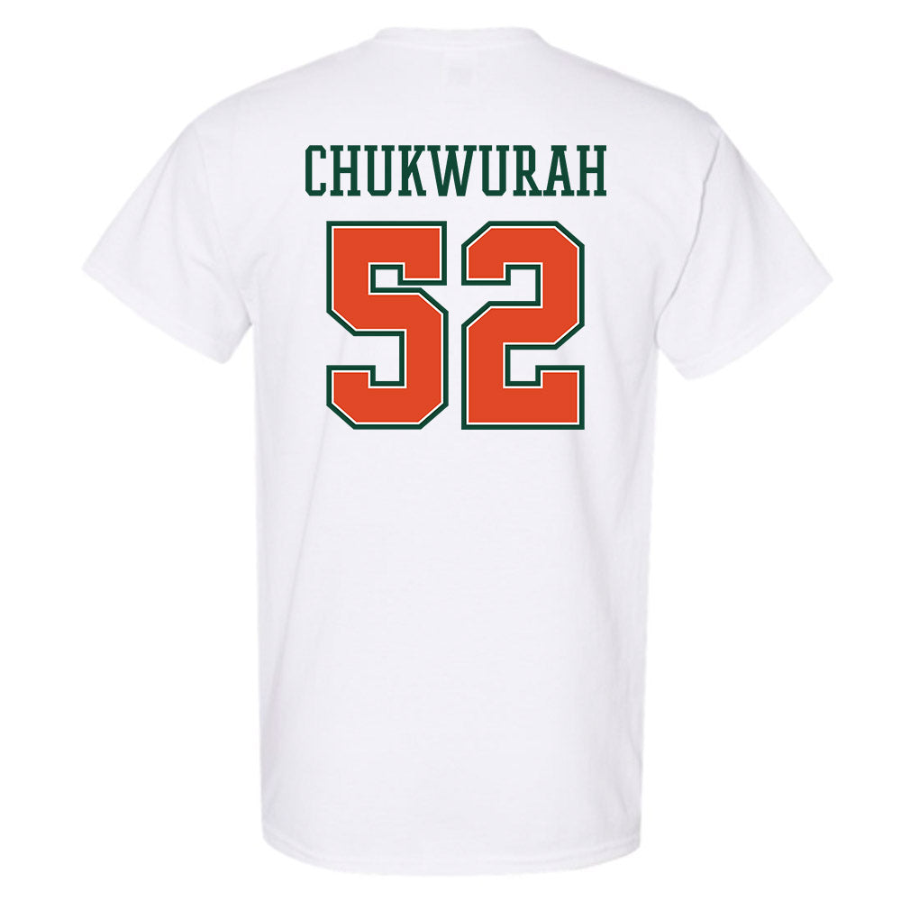 Miami - NCAA Football : Isaac Chukwurah - T-Shirt-1