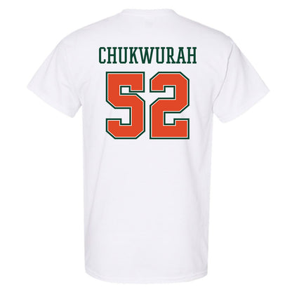 Miami - NCAA Football : Isaac Chukwurah - T-Shirt-1