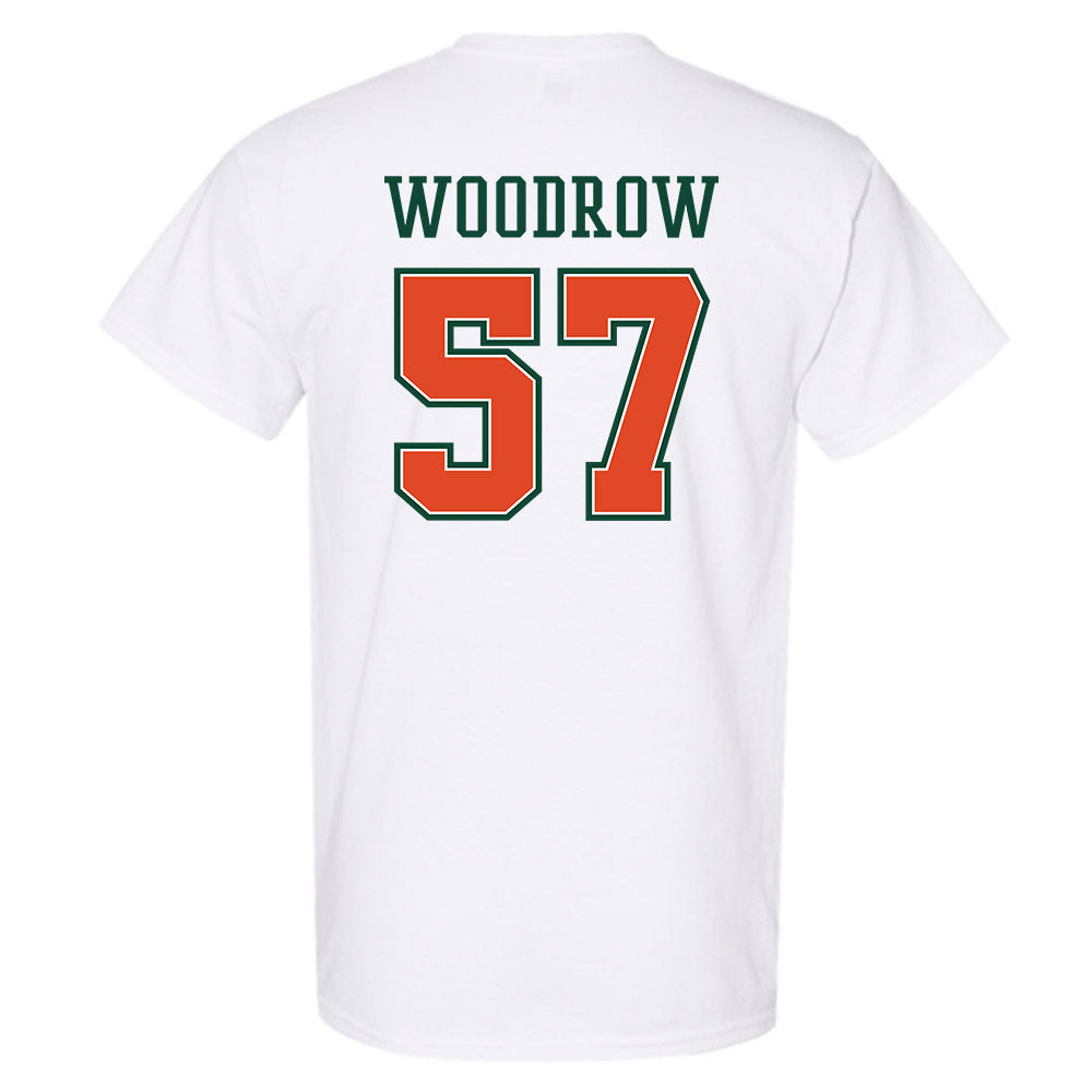 Miami - NCAA Football : Rhys Woodrow - T-Shirt-1