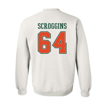 Miami - NCAA Football : Ralph Scroggins - Crewneck Sweatshirt-1