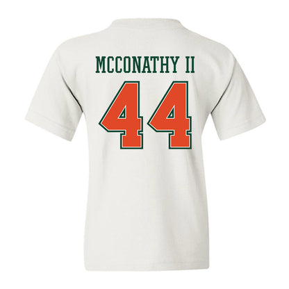 Miami - NCAA Football : Cole McConathy II - Youth T-Shirt-1