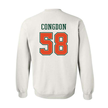 Miami - NCAA Football : Ben Congdon - Crewneck Sweatshirt-1