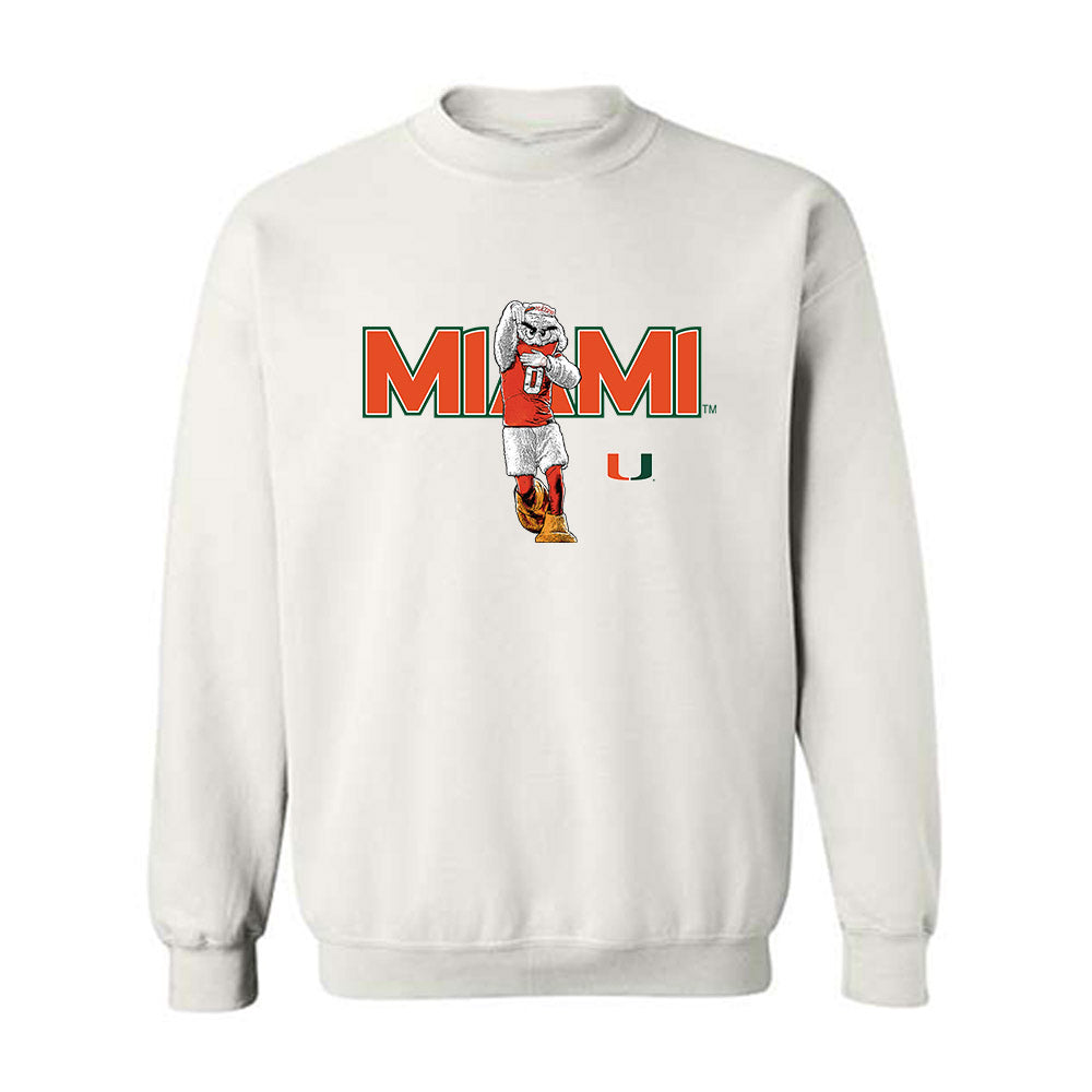 Miami - NCAA Football : Asharri Charles - Crewneck Sweatshirt-0