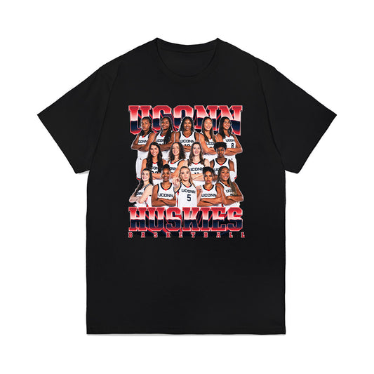 UConn - NCAA Women's Basketball : - Team Collage Premium T-Shirt-0