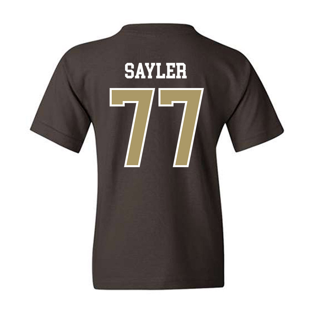 SMSU - NCAA Football : Nathan Sayler - Classic Shersey Youth T-Shirt-1