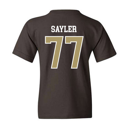 SMSU - NCAA Football : Nathan Sayler - Classic Shersey Youth T-Shirt-1