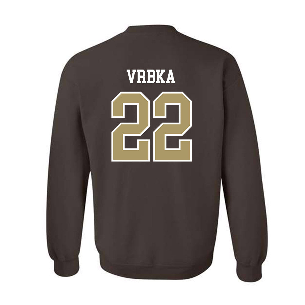 SMSU - NCAA Football : Coy Vrbka - Classic Shersey Crewneck Sweatshirt-1