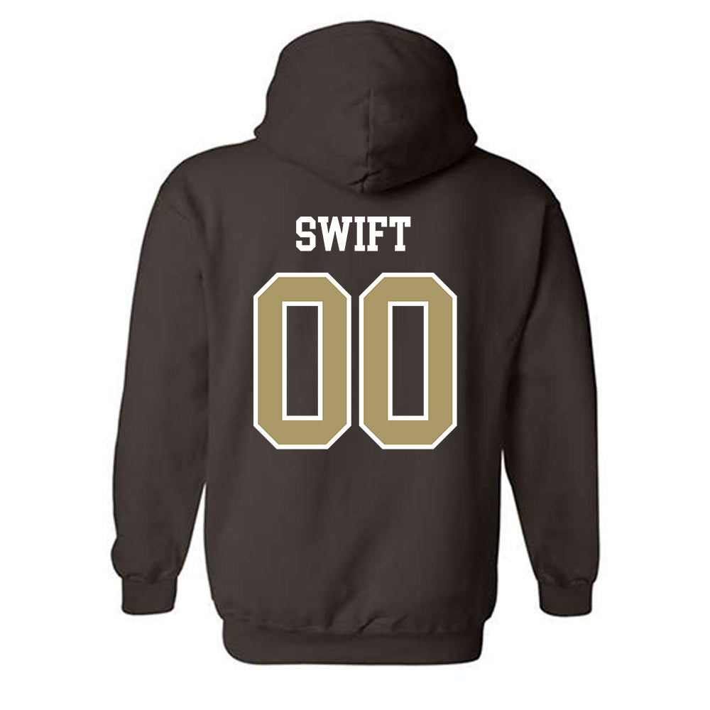 SMSU - NCAA Football : Gunnar Swift - Classic Shersey Hooded Sweatshirt-1
