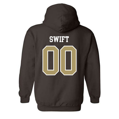 SMSU - NCAA Football : Gunnar Swift - Classic Shersey Hooded Sweatshirt-1