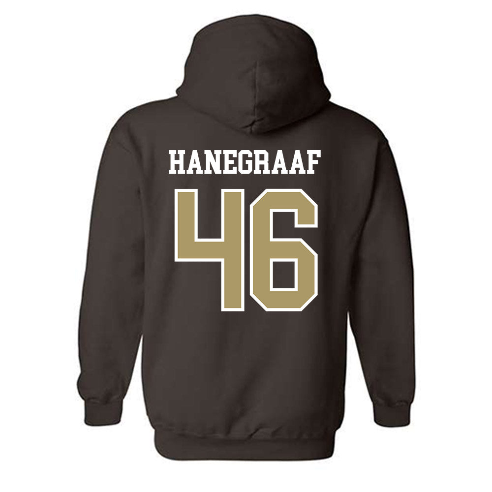 SMSU - NCAA Football : Hunter Hanegraaf - Classic Shersey Hooded Sweatshirt-1