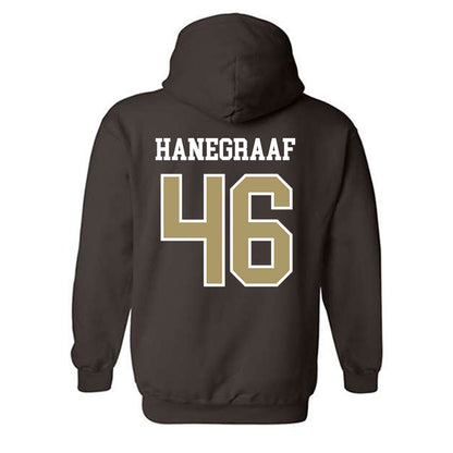 SMSU - NCAA Football : Hunter Hanegraaf - Classic Shersey Hooded Sweatshirt-1