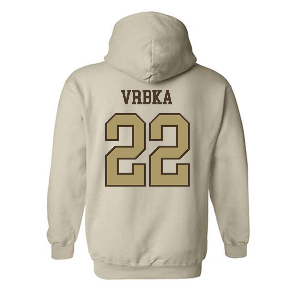 SMSU - NCAA Football : Coy Vrbka - Classic Shersey Hooded Sweatshirt-1
